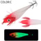 Webfoot Wood Shrimp Slow Sinking Lure with Luminous Sound Beads Artificial Octopus Fishing Bait