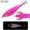 Webfoot Wood Shrimp Slow Sinking Lure with Luminous Sound Beads Artificial Octopus Fishing Bait