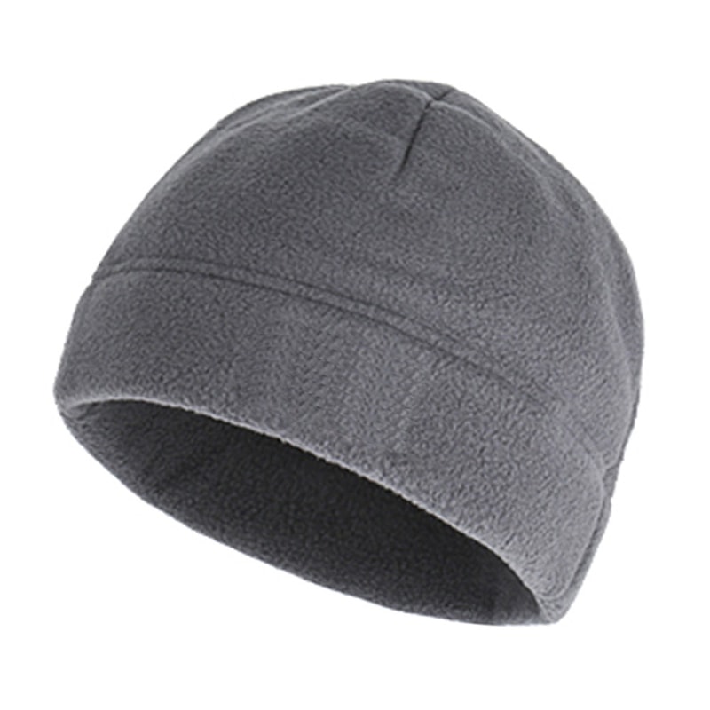 Slouchy Winter Polar Fleece Beanie Hat - Soft, Warm Running and Cycling Cap for Men and Women, Windproof Design