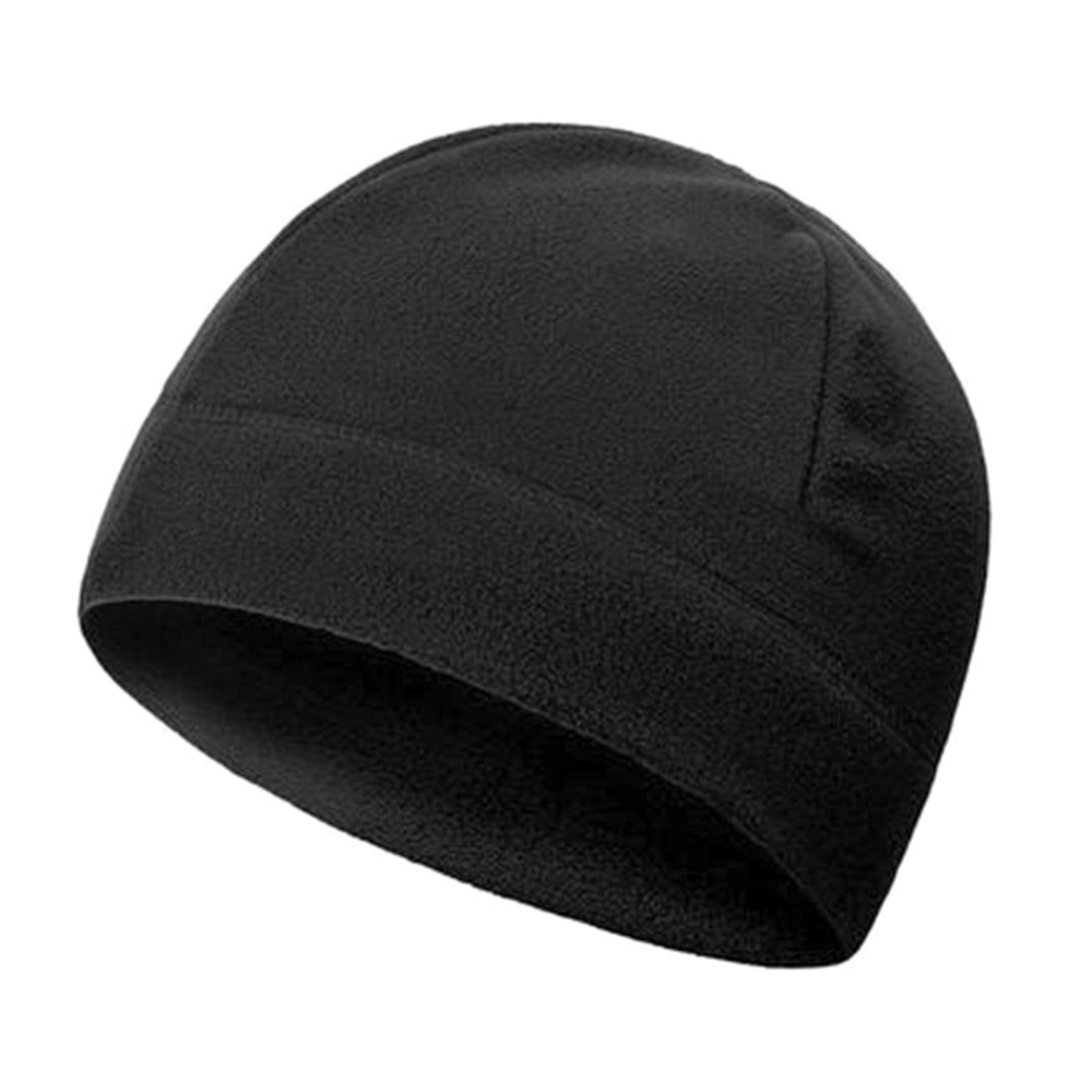 Slouchy Winter Polar Fleece Beanie Hat - Soft, Warm Running and Cycling Cap for Men and Women, Windproof Design