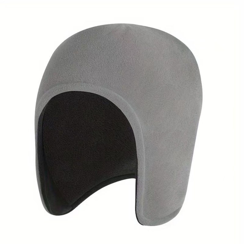Warm Outdoor Windproof Fleece Ski Hat, Thermal Ear Warmer Cap for Cycling, Winter, and Camping Men Women