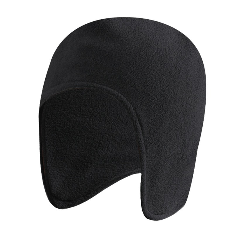 Warm Outdoor Windproof Fleece Ski Hat, Thermal Ear Warmer Cap for Cycling, Winter, and Camping Men Women