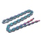 Manganese Steel Fixed Gear Chain, Durable Rainbow Single Speed Links, Premium Cycling Accessories for Bike Enthusiasts