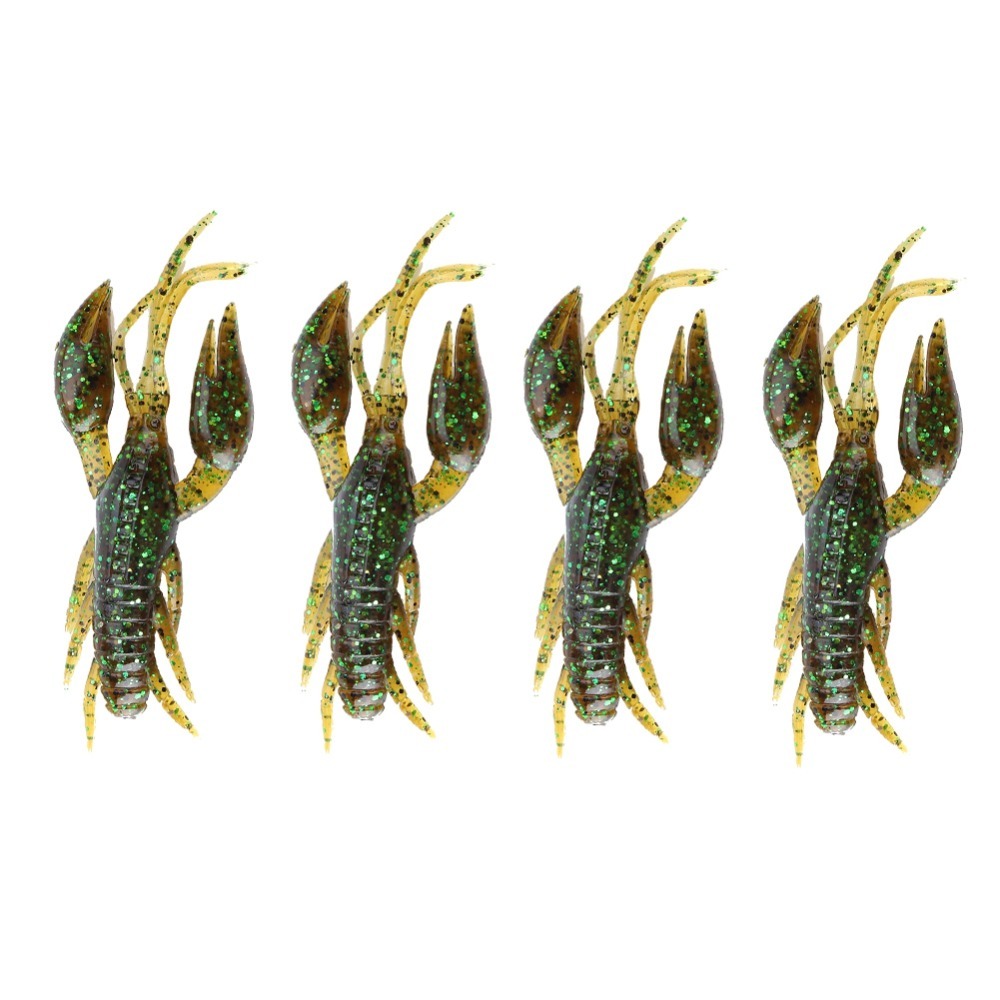 Artificial Crawfish Bait, Lifelike Crawfish Lures for Saltwater Fishing