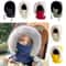 Thickened Beanies Cap Velvet New Warm Winter Hat Ear Protection Neck Warmer Windproof Scarf OnePiec 4
