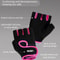 Elastic Compression Half Finger Cycling Gloves Black Grey Pink Cotton Polyester Finger Brace For Gy 3