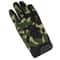 Kids Cycling Gloves, Full Finger Sport Gloves, Green Breathable Cloth for Maximum Comfort