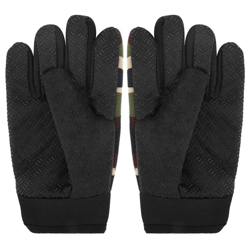 Kids Cycling Gloves, Full Finger Sport Gloves, Green Breathable Cloth for Maximum Comfort