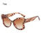 Trendy Gradient Ladies Party Eyewear, Cute Colorful Butterfly Sunglasses, Stylish Women Cat Eye Shades