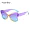 Trendy Gradient Ladies Party Eyewear, Cute Colorful Butterfly Sunglasses, Stylish Women Cat Eye Shades
