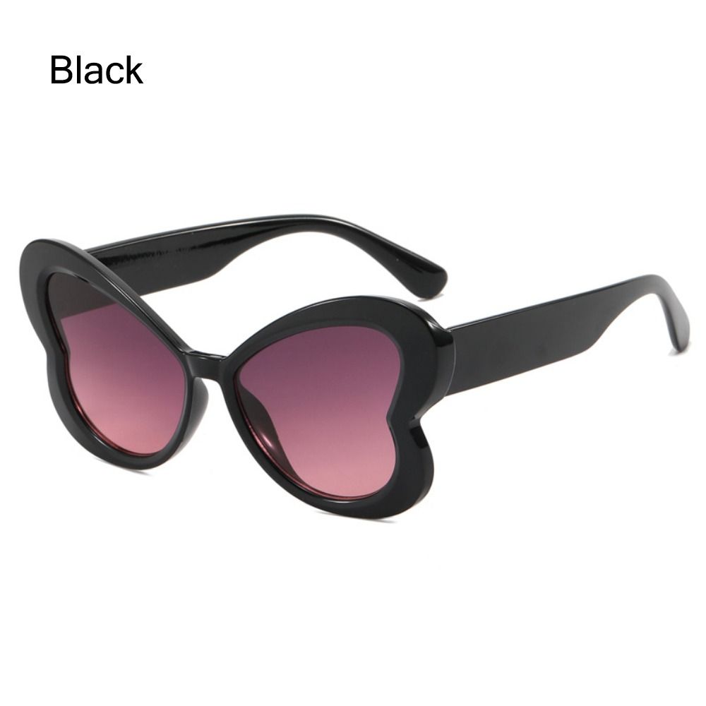 Trendy Gradient Ladies Party Eyewear, Cute Colorful Butterfly Sunglasses, Stylish Women Cat Eye Shades