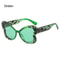 Trendy Gradient Ladies Party Eyewear, Cute Colorful Butterfly Sunglasses, Stylish Women Cat Eye Shades