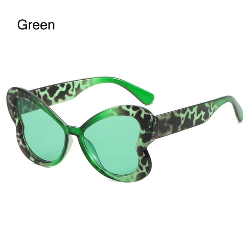 Trendy Gradient Ladies Party Eyewear, Cute Colorful Butterfly Sunglasses, Stylish Women Cat Eye Shades