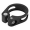 Black Lightweight Seat Post Clamp, Aluminum Alloy Bike Clip, Bike Accessories