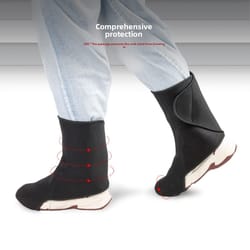 waterproof winter ankle protector, windproof sports foot gear, low gaiter for motorcycle riding and skiing