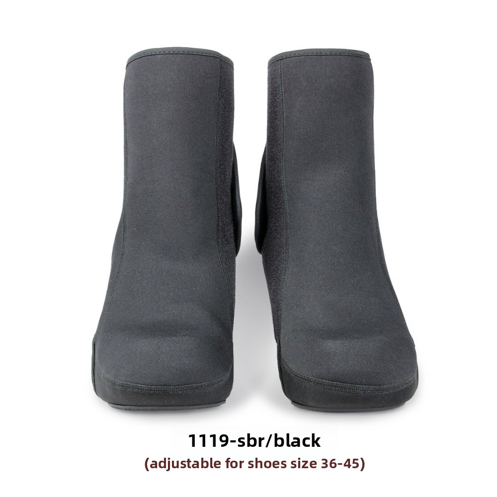 Waterproof Winter Ankle Protector, Windproof Sports Foot Gear, Low Gaiter for Motorcycle Riding and Skiing