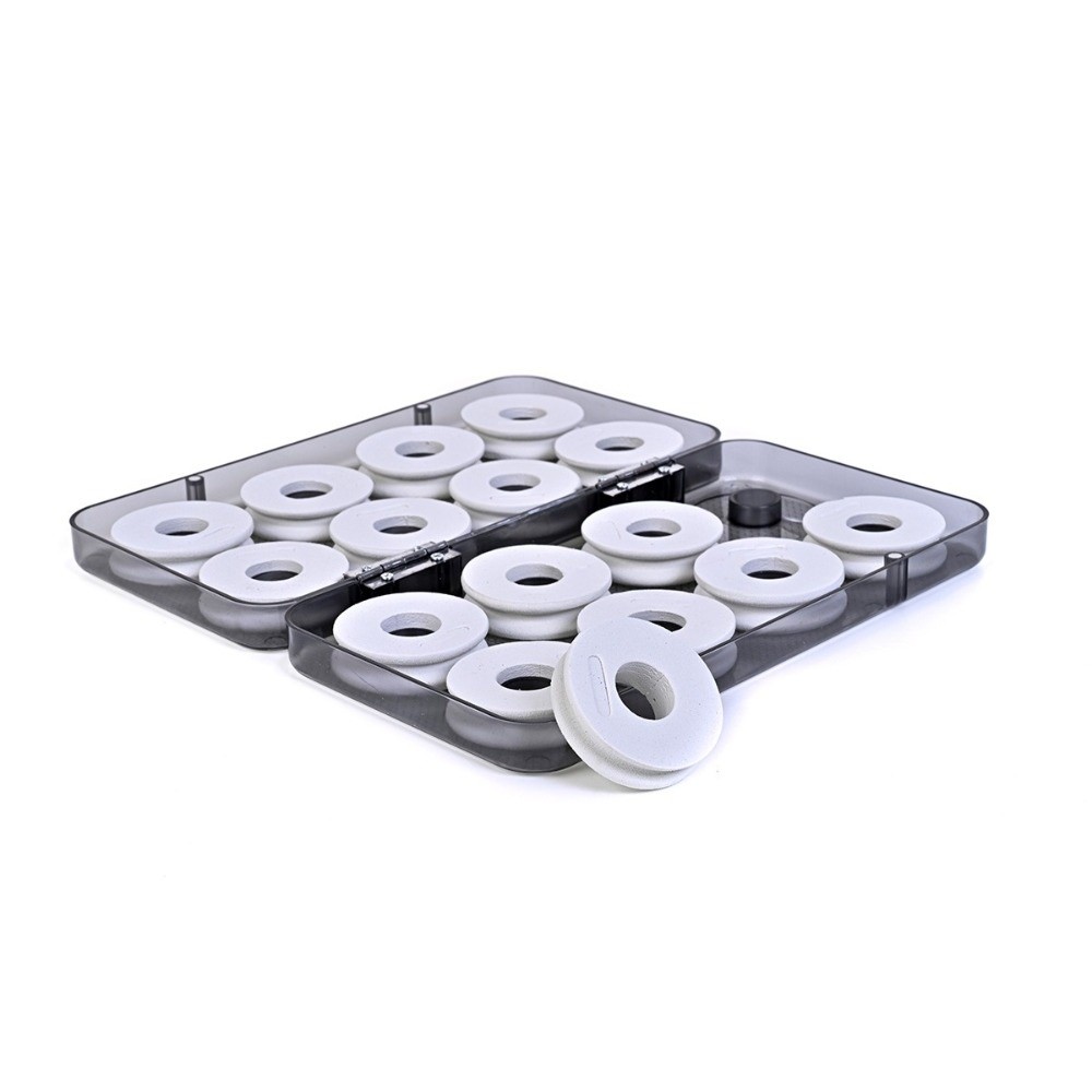 Fishing Tackle Box, ABS Foam Spools Line Board, Lure Hook Rig Shaft Storage