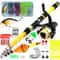 Max Drag Telescopic Fishing Kit, Gear Ratio Reel, Telescopic Rod Design