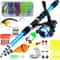 Max Drag Telescopic Fishing Kit, Gear Ratio Reel, Telescopic Rod Design