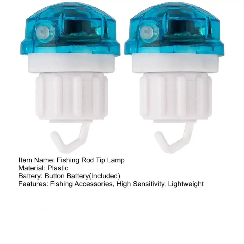 High Sensitive Fishing Alarm Bell, LED Light Indicator, Fish Bite Alarm Buzzer for Fishing Rod