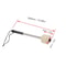 Marching Bass Drum Stick Mallet with Rope, Timpani Metal Drum Sticks, Professional Musical Instrument Accessories