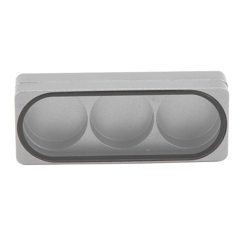 Portable Holes Pool Stick Tips Box, Holes Cue Tip Container for Billiards Players