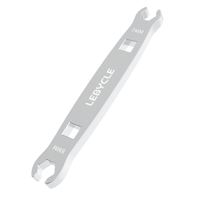 Portable High Hardness Open Steel Bicycle Repair Wrench, Oil Pipe Screw Wrench