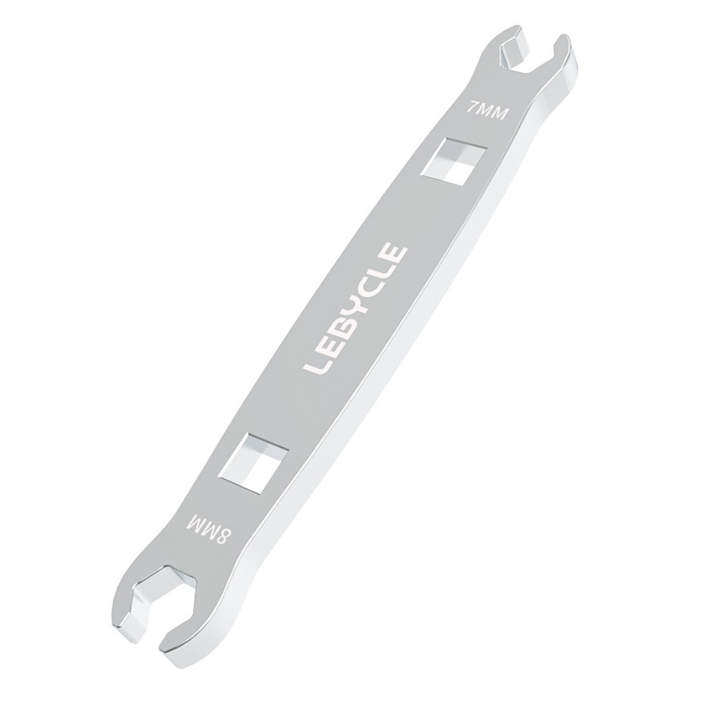 Portable High Hardness Open Steel Bicycle Repair Wrench, Oil Pipe Screw Wrench