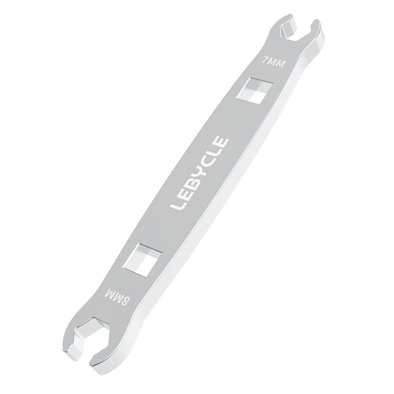 Portable High Hardness Open Steel Bicycle Repair Wrench, Oil Pipe Screw Wrench