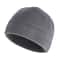 Slouchy Warm Winter Polar Fleece Beanie Hat, Soft Windproof Cycling Cap for Men and Women, Running Beanie