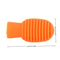 Portable Silicone Mute Drumstick, Silicone Drum Stick Practice Tip, Silent Practice Dampener Orange/Grey