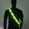 Cycling LED Shoulder Straps, Fluorescent Green for Night Safety, Lightweight Outdoor Hiking Gear