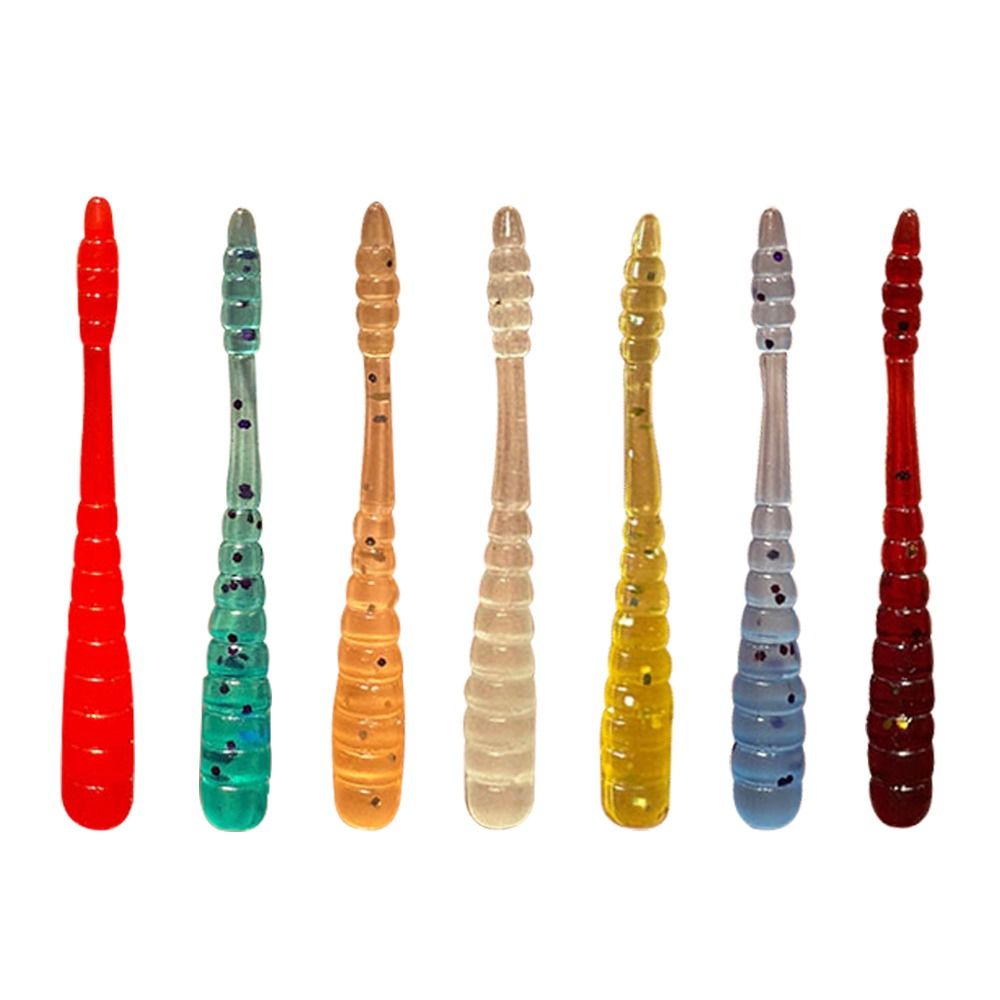 Mini Fishing Lures, Worm Bait Smell, Micro Soft Bait for Rockfishing