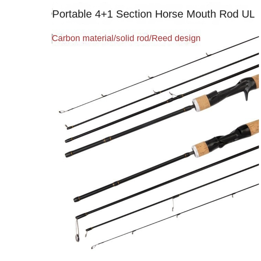 Retractable Ice Fishing Rod Spinning Pen Pole, Portable Winter Fishing Rod