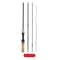 Retractable Ice Fishing Rod Spinning Pen Pole, Portable Winter Fishing Rod