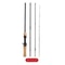 Retractable Ice Fishing Rod Spinning Pen Pole, Portable Winter Fishing Rod