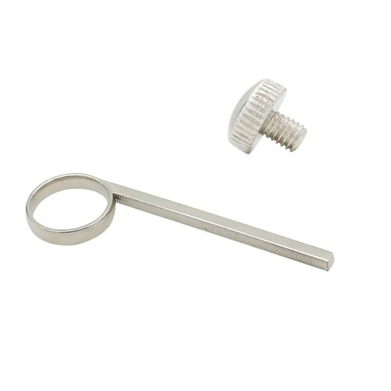 Adjustable Slide Ring Finger Hand Ring Replacement Pull Ring for Trumpet and Cornet