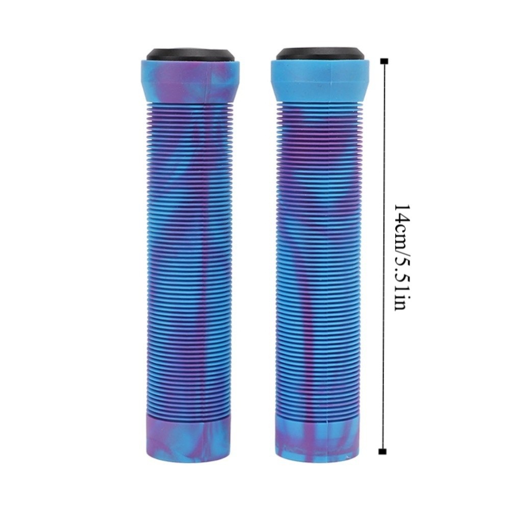 Ergonomic Soft Bicycle Handlebar Cover Grips, Shock Absorbing Rubber Bike Handle Grip