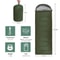 Lightweight Single Envelope Sleeping Bag, High Quality Portable Waterproof Camping Outdoor Travel Bag