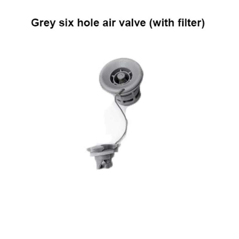 Surfboard Accessories, High-Pressure Air Valve Six Hole Air Nozzle Press