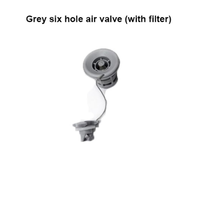 Surfboard Accessories, High-Pressure Air Valve Six Hole Air Nozzle Press