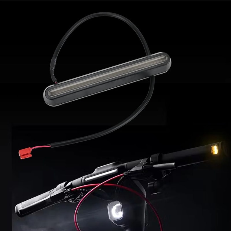 Electric Scooter Light for Segway, Plastic Front Headlight Position Light LED, Easy Installation Running Lamp