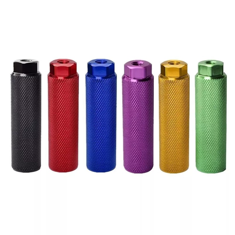 Lightweight Aluminum Alloy Bicycle Foot Pegs, Durable Anti-Slip Cycling Accessories