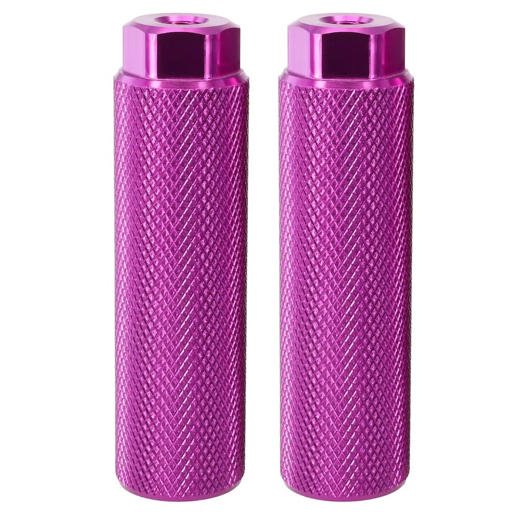 Lightweight Aluminum Alloy Bicycle Foot Pegs, Durable Anti-Slip Cycling Accessories