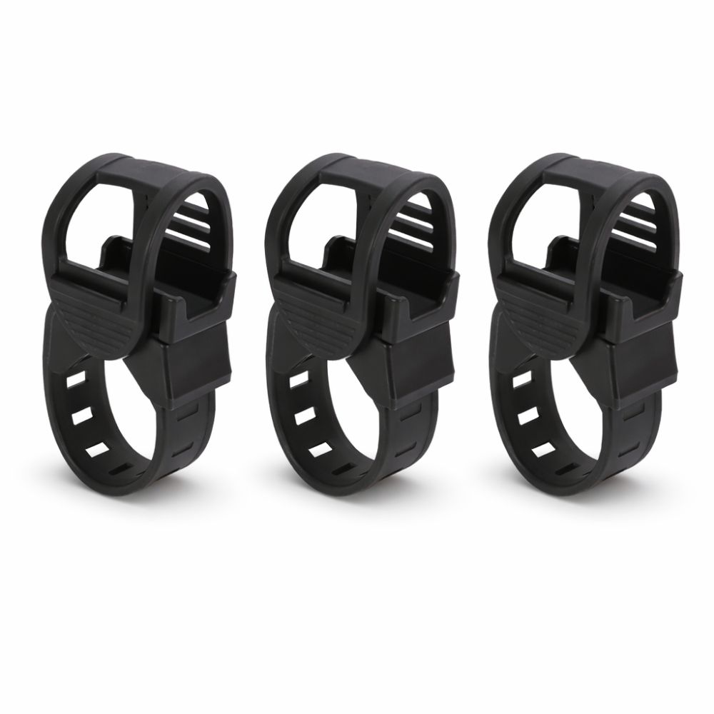 Multifunction Plastic Bike Light Clamp, Degree Rotation Bike Light Holder