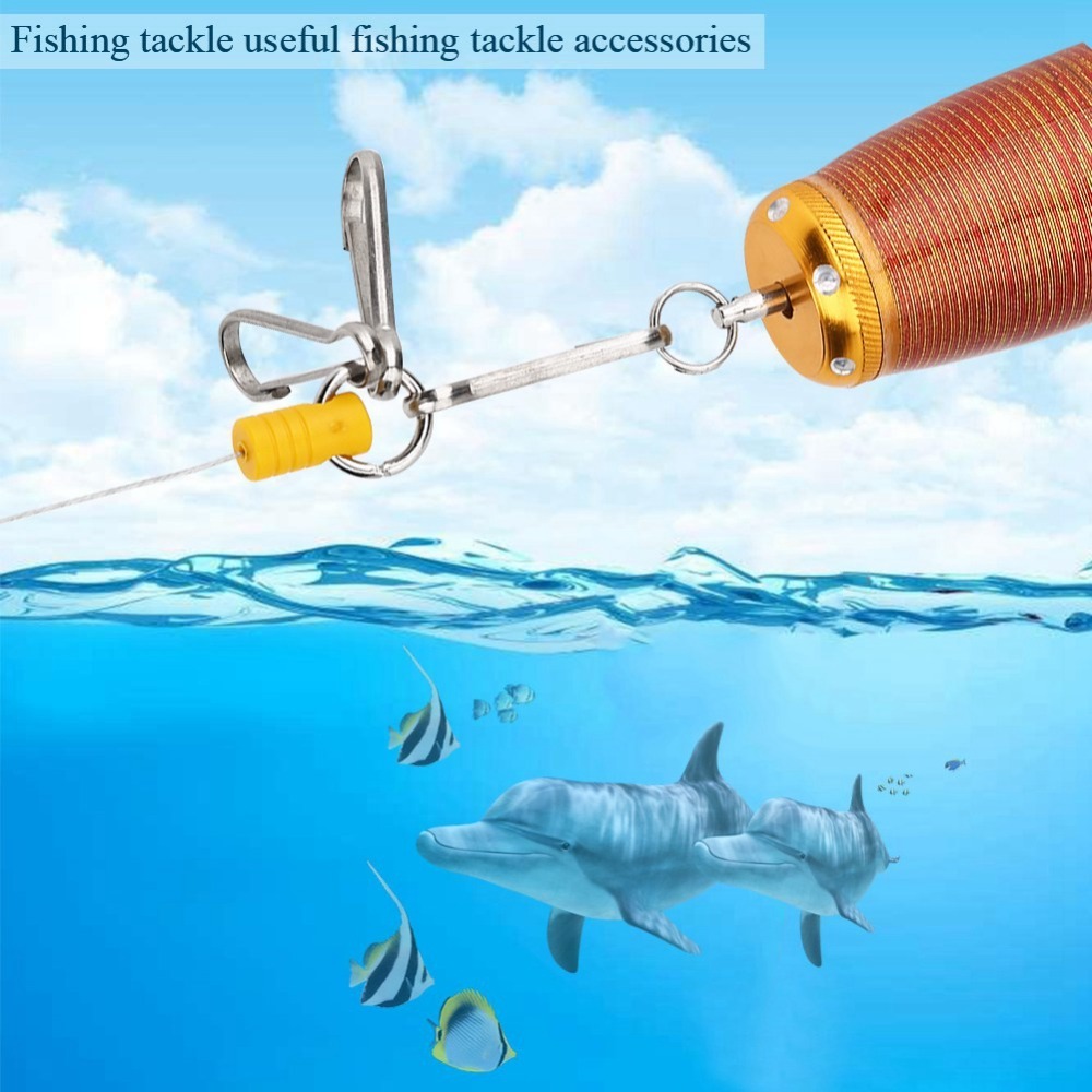 Fishing Key Chain with Steel Wire, Telescopic Rope Portable Key Ring for Outdoor Use