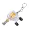 Fishing Key Chain with Steel Wire, Telescopic Rope Portable Key Ring for Outdoor Use