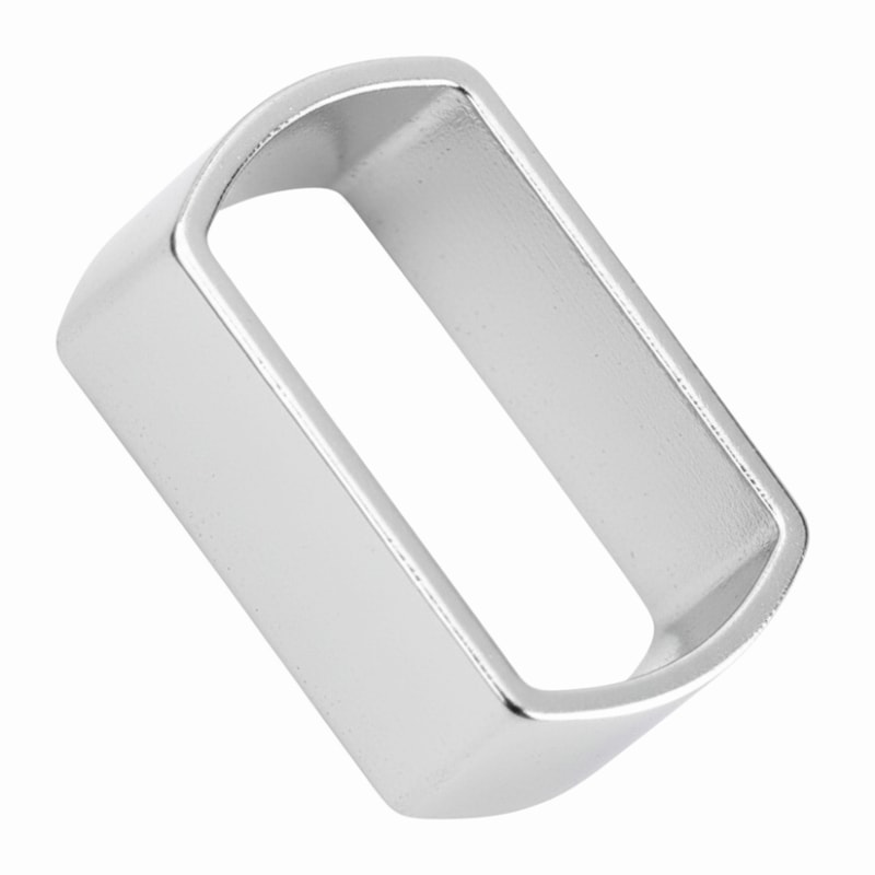 Fishing Handle Adapter Frame for Aluminum Alloy, Silver Adapter Converter