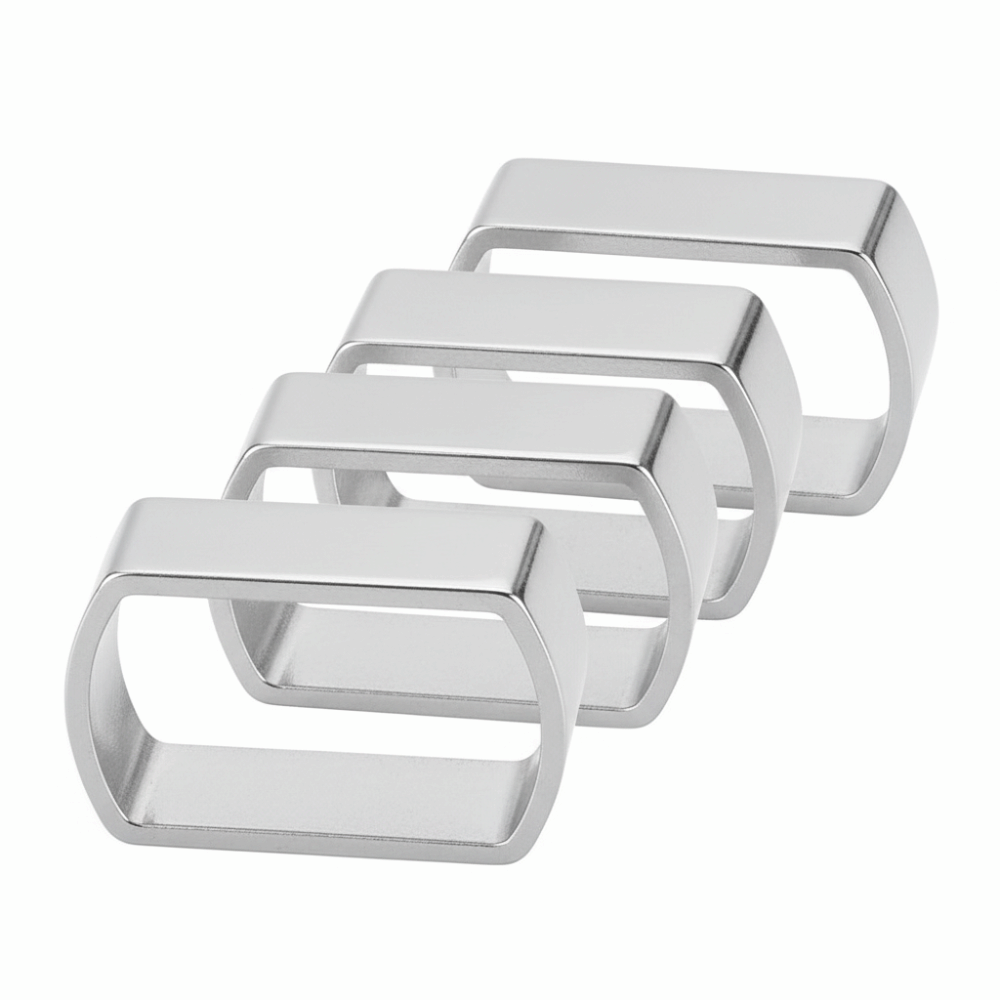 Fishing Handle Adapter Frame for Aluminum Alloy, Silver Adapter Converter