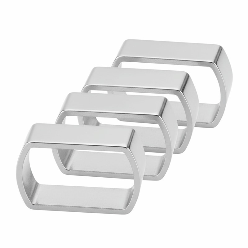 Fishing Handle Adapter Frame for Aluminum Alloy, Silver Adapter Converter